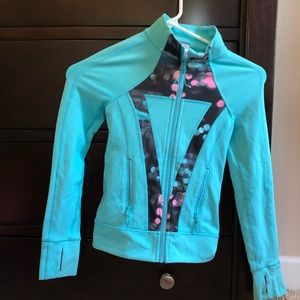Girls lightweight zip up